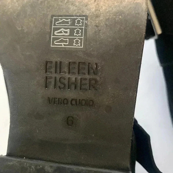 Eileen Fisher Savoy Nubuck Suede Buckle Booties - Picture 7 of 8